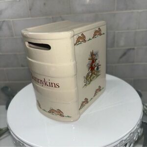 Vintage 1936 Royal Doulton Bunnykins Porcelain Piggy Bank – Peter Rabbit